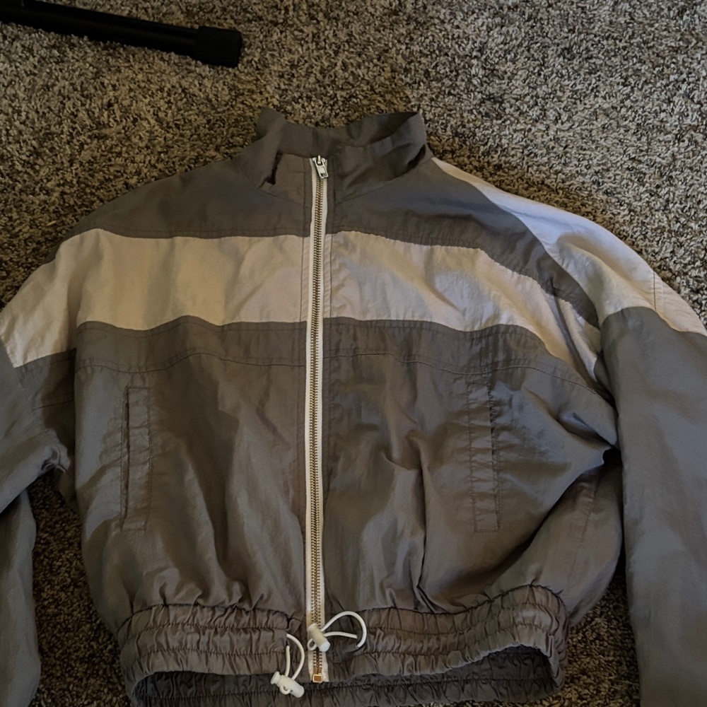Rue21 Gray and White Women's Jacket